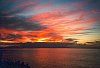 Sonnenuntergang mit Blick auf ''La Gomera''